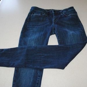 Levi's 535 Leggings Size 7 Dark Wash Like New